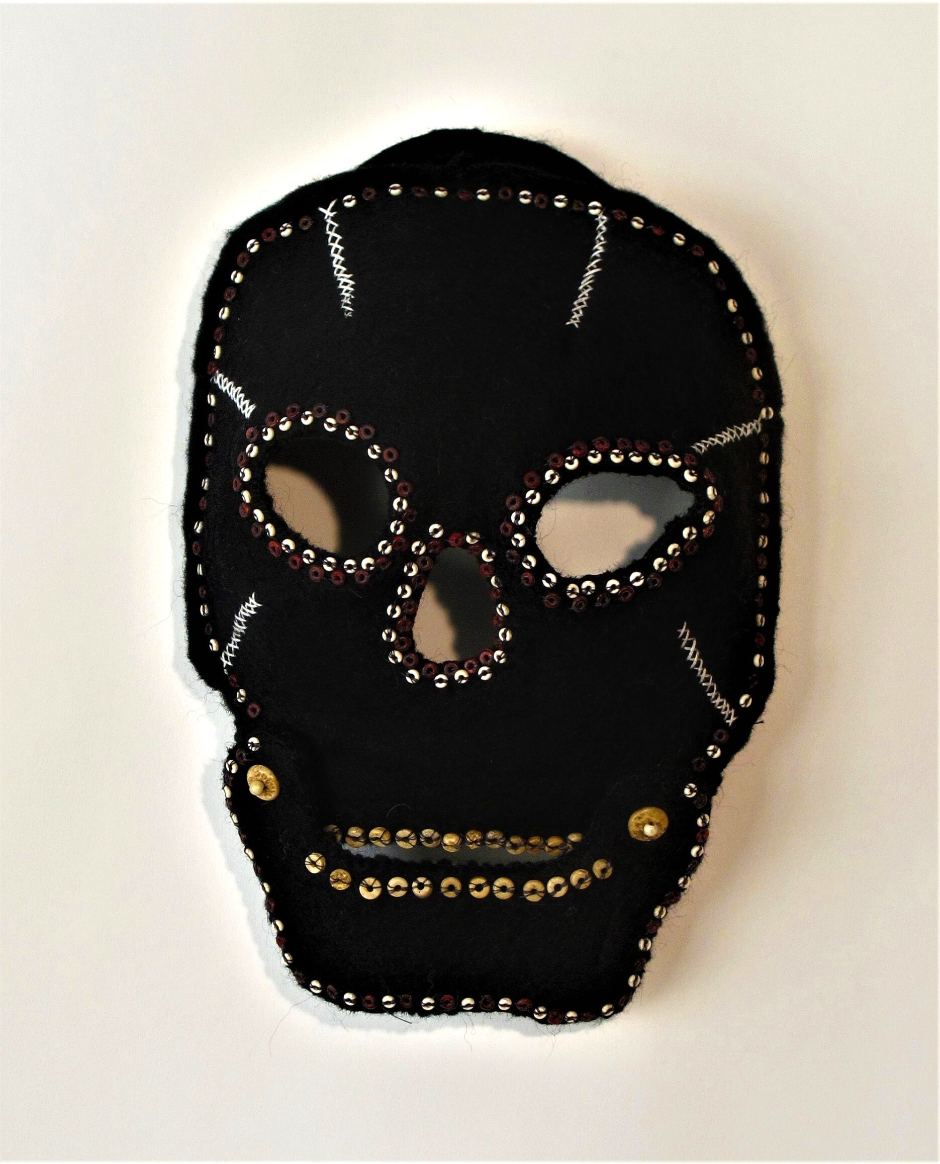 Beaded Skull Mask 2021